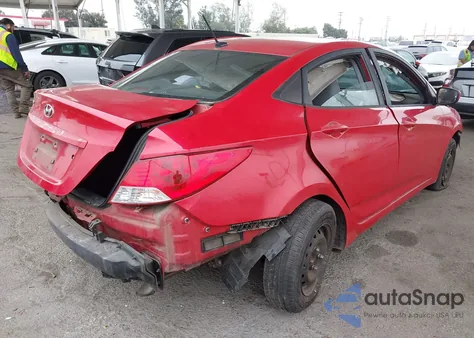 2013 Hyundai Accent Gls from USA, damaged, VIN KMHCT4AE9DU440220